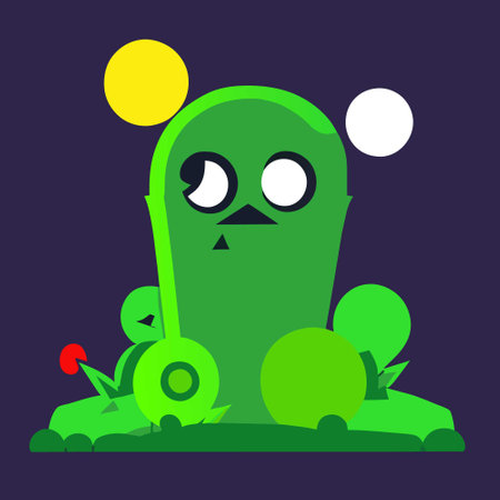 halloween graveのイラスト素材