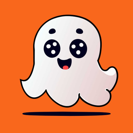 halloween ghostのイラスト素材