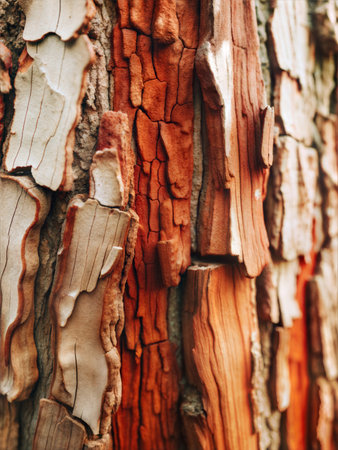 A close-up collage showcasing the intricate textures and patterns found on the bark of old trees.