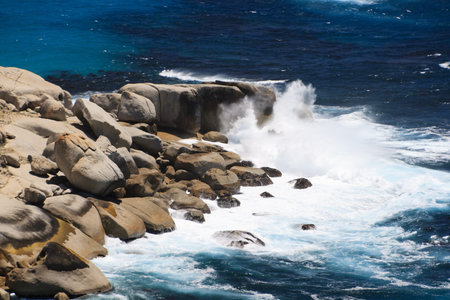 Stormy seas near Cape Town