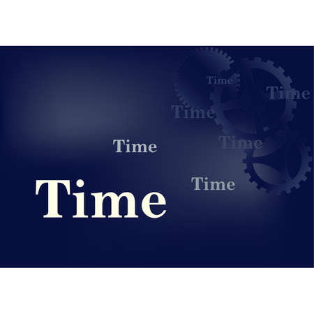 wheel of time, time passes and comesのイラスト素材