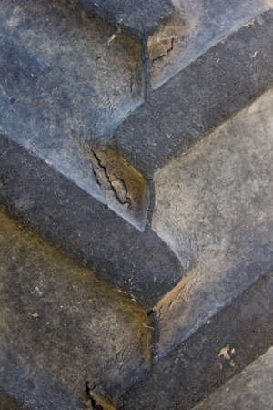 Closeup texture of tractor tiresの写真素材