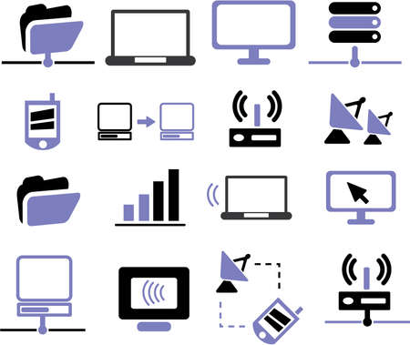 connection signsの写真素材