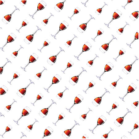 Wall-paper from wine glassesの写真素材