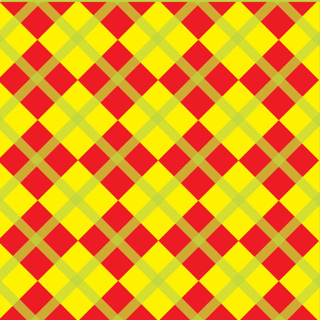 Abstraction from squares and lines illustration