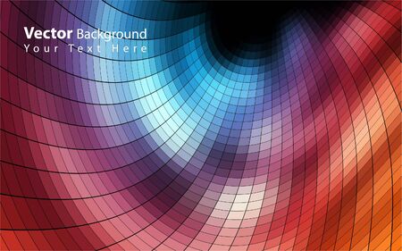 Vector colorful mosaic backgroundのイラスト素材