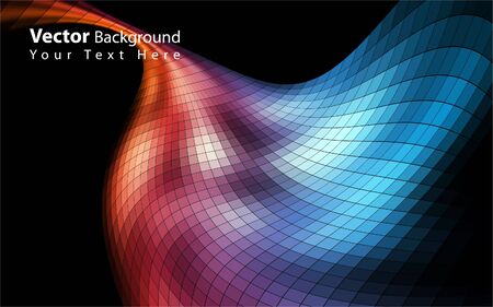 Vector colorful mosaic backgroundのイラスト素材