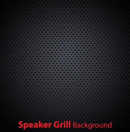 speaker grill realistic texturesのイラスト素材