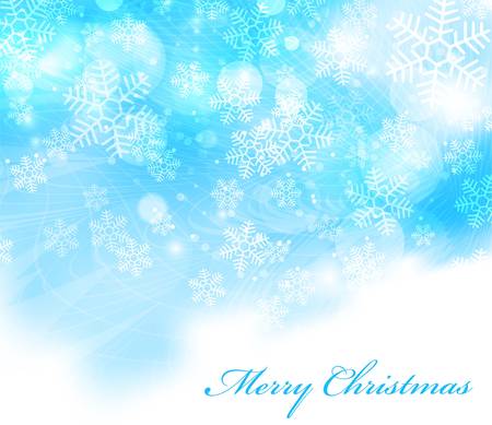 Vector elegant christmas background with beautiful snowflakes EPS10のイラスト素材