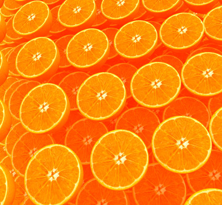 many oranges are beautiful orange background