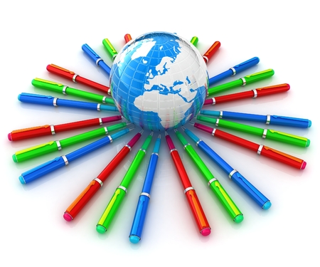 Earth Day conceptの写真素材