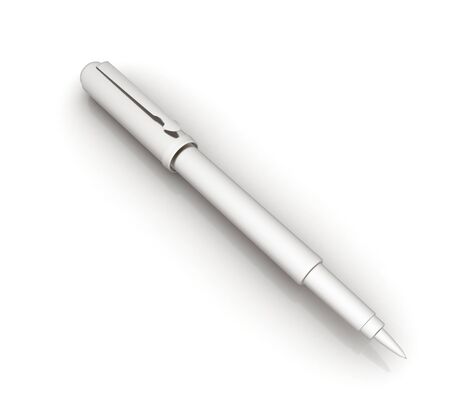 Metall corporate pen design の写真素材