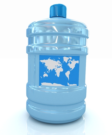 ocean bottle の写真素材