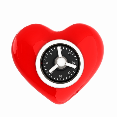 safe heart の写真素材