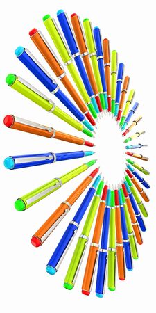 corporate pen design の写真素材