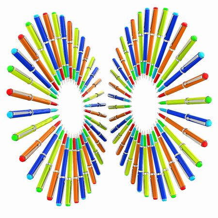 corporate pen design の写真素材