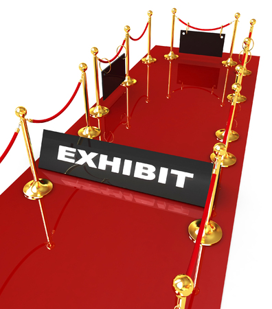 Exhibition for you successの写真素材