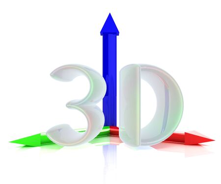 3D textの写真素材