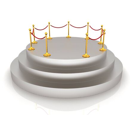 podium 3dの写真素材