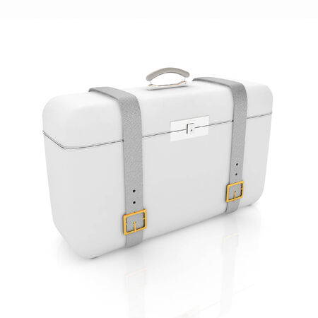 traveler's suitcase の写真素材