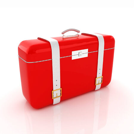 traveler's suitcase の写真素材