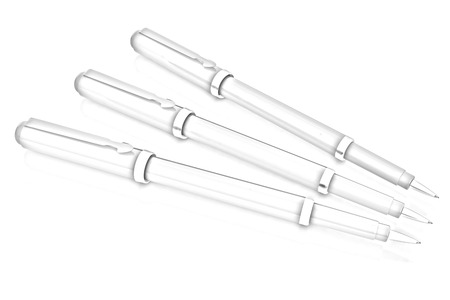 corporate pen design. Pencil drawing の写真素材