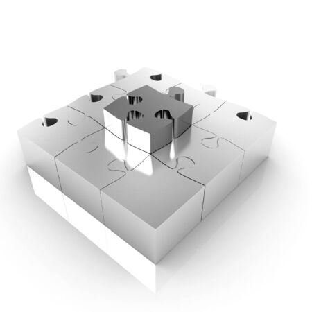 puzzle の写真素材