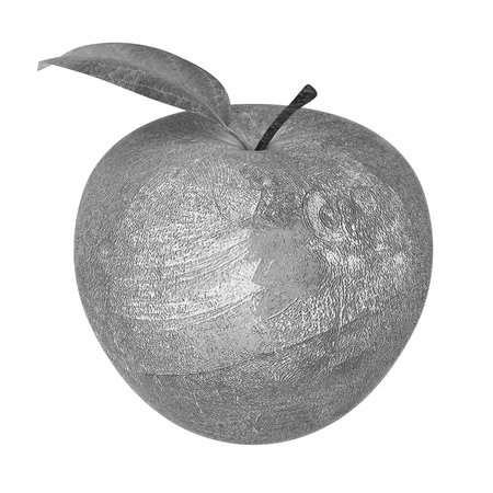 apple made ââof stoneの写真素材