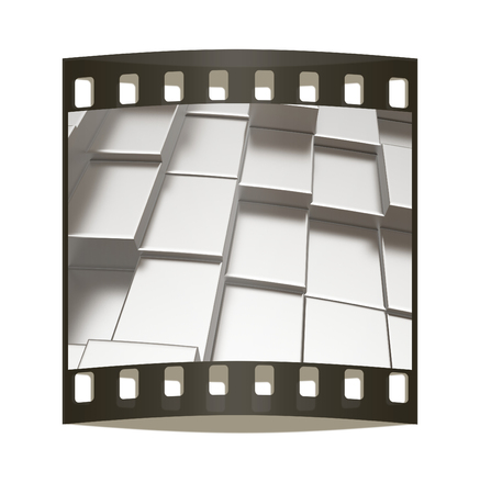 Metall urban background. The film stripの写真素材