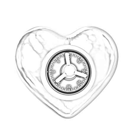 safe heartの写真素材