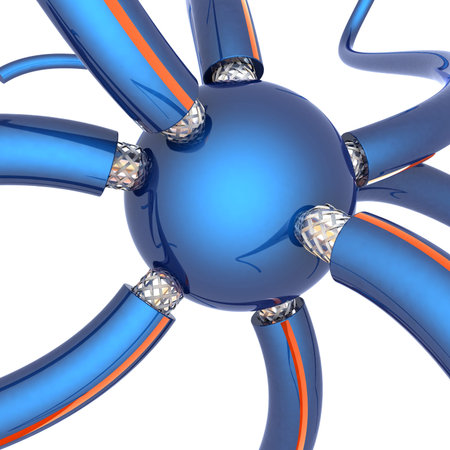 Cables for high tech connectの写真素材