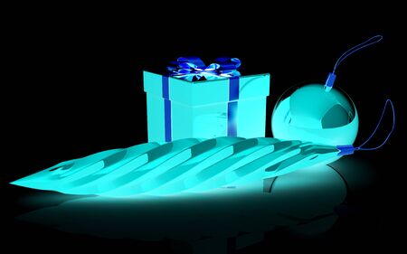 Beautiful Christmas giftsの写真素材