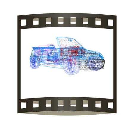 3d model carsの写真素材