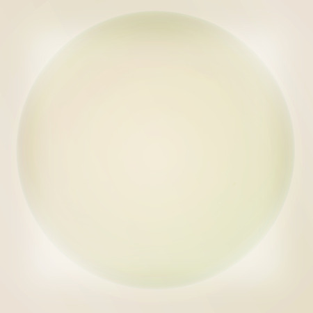 sphere button. 3D illustration. Vintage style.の写真素材