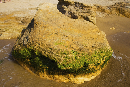 Sea and rocksの写真素材