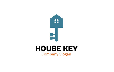 House Key Illustration Design v 2のイラスト素材