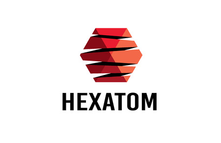 Desing hexagon Illustrationのイラスト素材