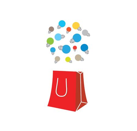 Gift Shopping Ideas Designのイラスト素材