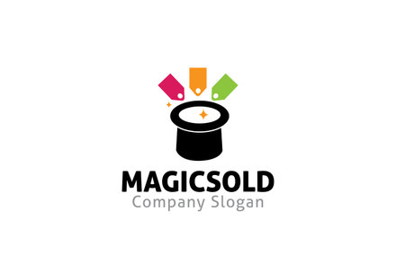 Magic Sold Design Illustrationのイラスト素材