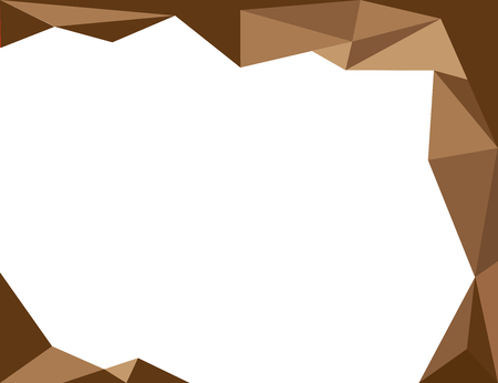 Background banner triangleのイラスト素材