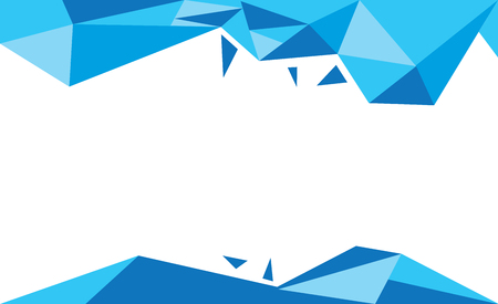 background banner triangleのイラスト素材
