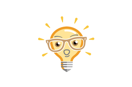 Brilliant Bulb Energy Logoのイラスト素材