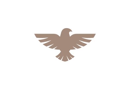 Creative Abstract Eagle Bird  Design Vector Symbol Illustrationのイラスト素材