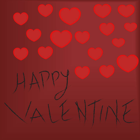 templete love for valentine's day. background romantic.hand drawn "happy valentine". happy valentine. card backgroundのイラスト素材