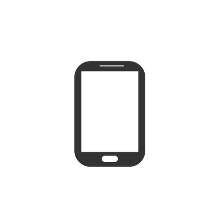 smartphone icon. handphone icon flat design. simple icon smartphone in design vectorのイラスト素材