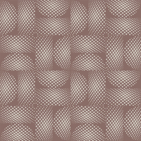 Seamless halftone pattern. Vector background with dots.のイラスト素材