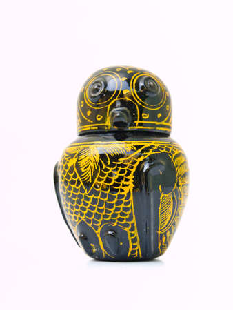 A traditional handicraft from Bagan, Burmaの写真素材