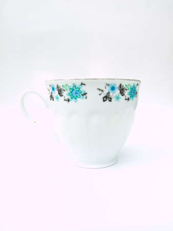 A Chiness porcelain tea cupの写真素材