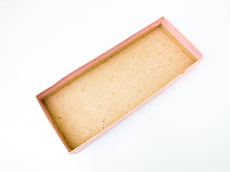 Old paper boxの写真素材