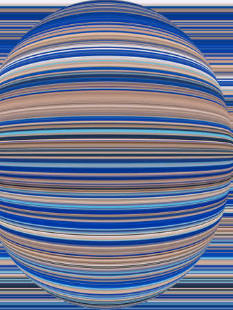 Blue sphere strip abstract backgroundの写真素材